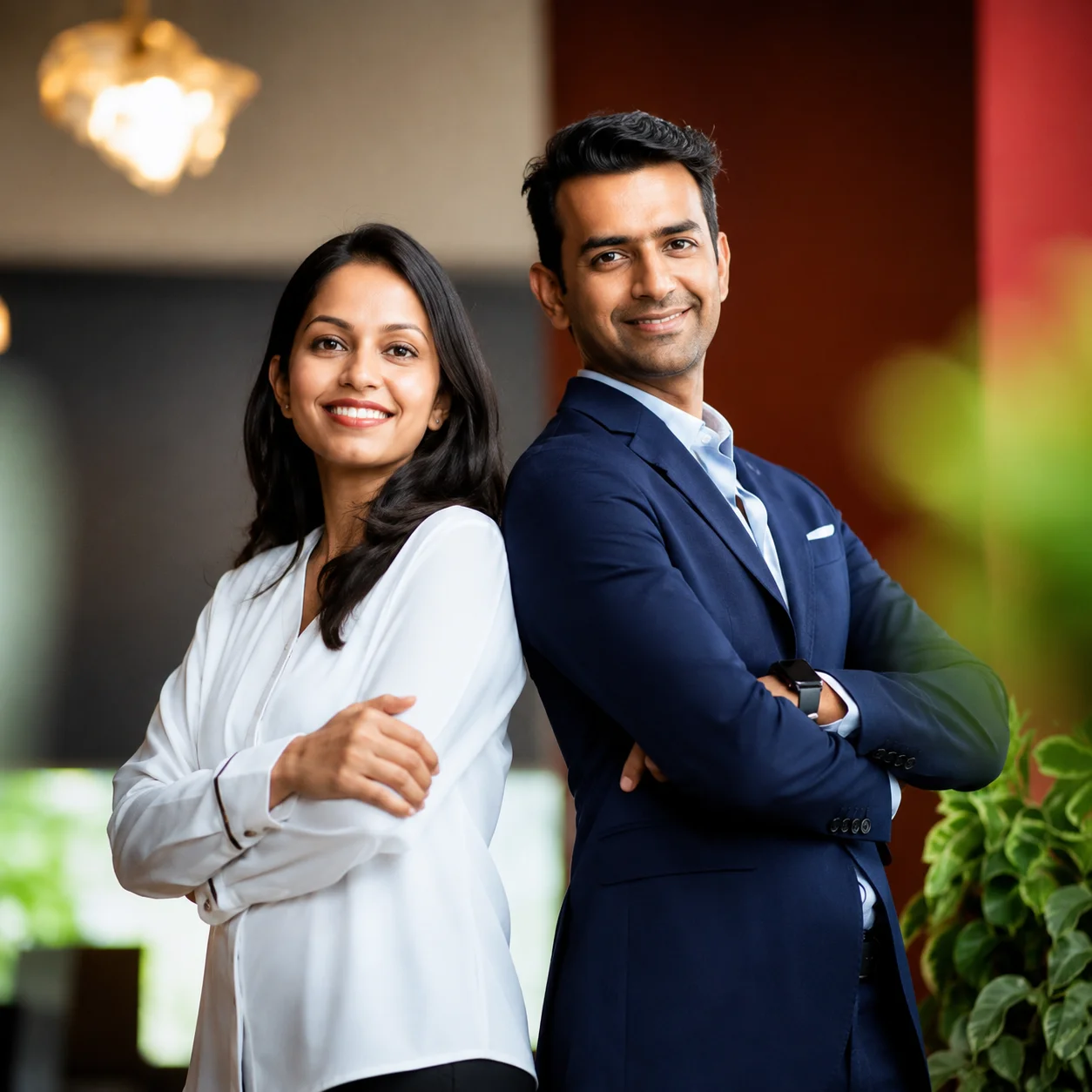 Young Indian professional